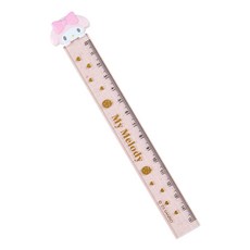 산리오 캐릭터즈 슬림 눈금자 15cm (마이멜로디/시나모롤/쿠로미), 마이멜로디, 마이멜로디