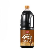 해표 순알콩 국간장 조선간장 집간장, 7개, 1.8L