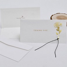 5.금장 카네이션 책갈피 카드 3개세트, 3개