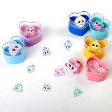 칭찬 도장 로열 티니핑 반지 스탬프 선물 어린이 도장용 품목 ehd+874FL