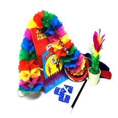 效果絕佳的魔術砰砰 實用魔術5件組 兒童魔術道具 才藝表演 魔術秀, 1個