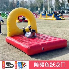 에어 사다리 체육대회 게임 행사용 징검다리 야유회, 4.물고기 뛰어오르는 용문 2x1.5, 1개