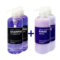 엘지생활건강 드봉 차밍 730ml 샴푸 린스 4개입 세트, 4개