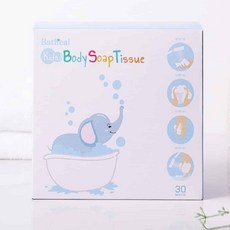 일회용 샤워티슈 30매 어린이바디워시 아동바디워시 일회용샤워타올 plu+483Zd