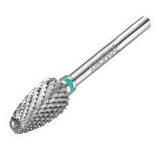 네일드릴비트 케어 셀프 큐티클 네일 드릴 비트 332 카바이드 전문가용 안전 텅스텐 파일 콘 아크릴 젤 클리너 매니큐어 페디큐어 폴리싱 초보자 살롱용 세밀한, Coarse, 1