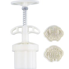 포베이크 월병 프레스 50g YB001, 1개, 장수 자물쇠