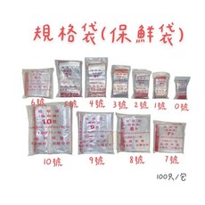 夾鏈袋 夾鍊袋 PE夾鏈袋 零錢袋 拉鏈袋 收藏袋 規格袋 保鮮袋 拉鍊袋 0-7號, 1個, 【4號】85×120×0.035mm