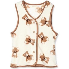 밍크 양털 푹신 푹신 푹신 푹신 푹신한 잠옷 입는 담요 조끼 아동 키즈 방울