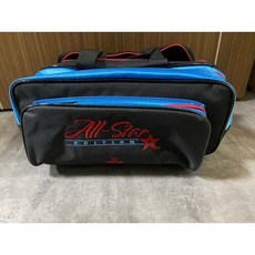 Roto 豪華雙西瓜袋 二球袋 運動健身包, 黑藍紅, 1個