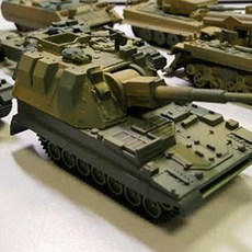 조립 탱크 프라모델 모형 밀리터리 장난감, 1개