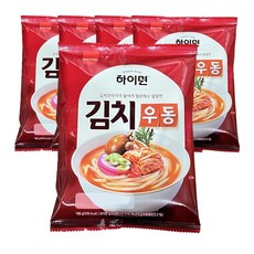 조은스토어 하이면 김치우동, 198g, 5개