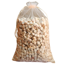 편백나무 큐브 우드 칩 800g + 소분용 방향주머니 20개, 1개