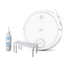 HOBOT 雷姬 Q10 角落清潔掃拖機器人，智能導航，強勁吸力，APP智能控制, LEGEE-Q10 送清潔劑＋收納架