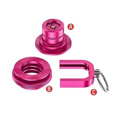 CO2 탄산수 히터 소다 스트림 어댑터 실린더 사다리꼴 스레드 TR21-4 커넥터와 호환되는 CO2 퀵 어댑터, 13AC1200686_李运高, 1세트, 그림과 같이