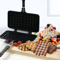 따끈따끈 크로플 와플만들기 홈베이킹 와플팬, 1개, 10cm