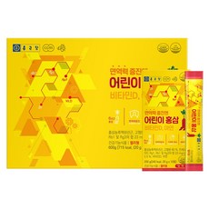 종근당건강 면역력 증진엔 어린이 홍삼 30p, 600g, 1개