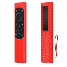 삼성 리모컨 커버 케이스 스마트TV BN59롱타입, BN59롱타입(레드), 1개