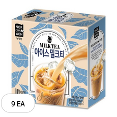 녹차원 아이스밀크티, 10개, 9개