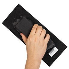 툴리고 스펀지 고대 미장 타일 흙손 스폰지 시멘트 120 x 300mm, 2개
