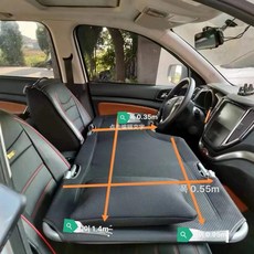 차박 침대 평탄화 운전석 세단 뒷자리 소형차 승용차, 검정 옥스포드 140cm