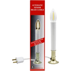 LED 전구 황동 도금 베이스 황혼에서 새벽까지 센서가 장착된 창의적인 취미용 전기 창문 촛불 램프가 어두운 곳에서는 촛불을 켜고 불을 끄면 바로 사용할 수 있습니다!, Original