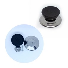 소문난마켓 냄비 주전자 스텐레스 손잡이 핸들 부속 부자재, 1개