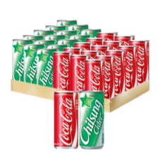 코카콜라 185mlx(15캔)+칠성사이다 190mlx(15캔), 30개, 190ml