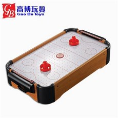 Shark家具 兒童桌上足球機 雙人對戰 親子互動 桌遊 69cmx37cmx24cm, 1個, 冰球51*31*11cm 送電池+投