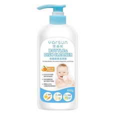 悠森兒 YORSUN 奶瓶蔬果洗潔精 650g 橘子油植萃配方 ECOCERT認證, 1個, 罐裝