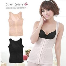 Vive peach 纖姿防駝美塑衣 半身雕塑 胸托 集中托高 560丹 黑色 XL碼