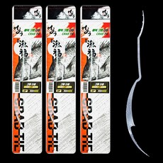 어복 타이라바 자작스커트 크랩타이, 3개