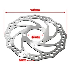 스테인리스강 브레이크 디스크 산악 자전거 오일 전기 스쿠터 140mm, 05 F