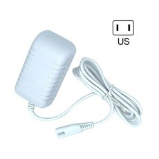 워터픽 WP462W WP450W WP450W WP450EC WP462EC와 호환되는 충전 플러그 전원 어댑터, White, US