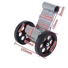 Z96-F 롤러 휠 기계 카운터 미터 섬유 인쇄 가죽 플라스틱 필름 길이