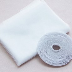 창문 모기장 찍찍이 DIY, 150x130
