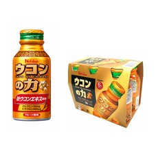 하우스 우콘노치카라 드링크 100ml x 6개 숙취해소제, 1개, 600ml