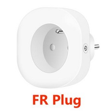 S 제어 BORUID ZIGBEE 모니 스마트 16A EU/FR/이스라엘/브라질/스위스 ALEXA 음성 홈 전력 소켓, FR Plug, 1, 100-240V, 1개