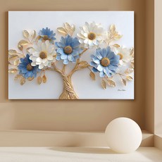 더마네이처 해바라기액자 돈들어오는 인테리어그림, 12번 해바라기그림