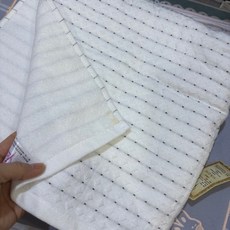 華夫格純棉浴巾