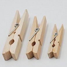 사진 걸이 나무 집게 특대 대 4.8cm 중 소 원목 우드 메모 폴라로이드 포토 가랜드, 4.8cm_1개