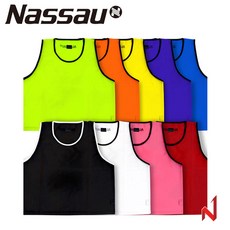 낫소 팀조끼(V) 유소년용 NATVS 9색상, 없음, 오렌지