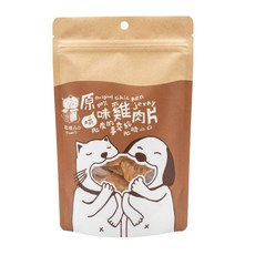 Tudogi 肚臍凸凸 原味雞肉片 80g, 1個