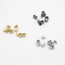 5호 지퍼마감 상지세트, 블랙실버, 10개