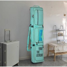 바퀴달린 스키가방 스노보드 분리식 장비 보관함 캐리어, I. 민트(150~173cm)
