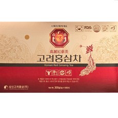 대한민국 특산품 고려홍삼차, 1박스, 100포, 3g