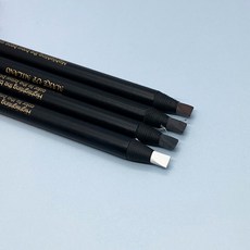 뷰티링크 최고급형 전문가용 밀라노펜슬 디자인펜 반영구부자재 반영구재료, 브라운, 1개