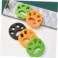 세탁볼 반려동물 털 제거 런드리볼 빨래 세탁기 청소 도구 실리콘 발 모양 세탁용품, 1개