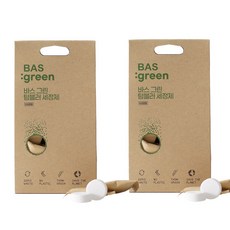 BAS 그린 텀블러 세정제 15p, 75g, 2개