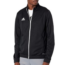 adidas 愛迪達 梭織拉鍊運動外套 黑色+立體口罩