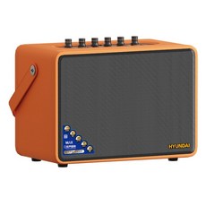 HYUNDAI 華聲音響 TC120 便攜式卡拉OK音響 100W 藍牙5.0, 橘色